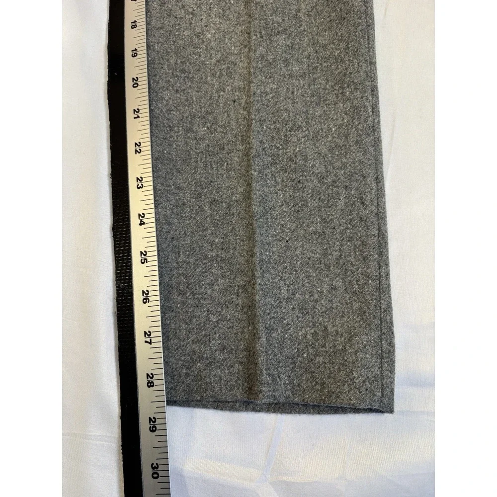 H&M Men's 30R Slim Fit Gray Tweed Wool Blend Dress Pants Preppy Academia Career‎
